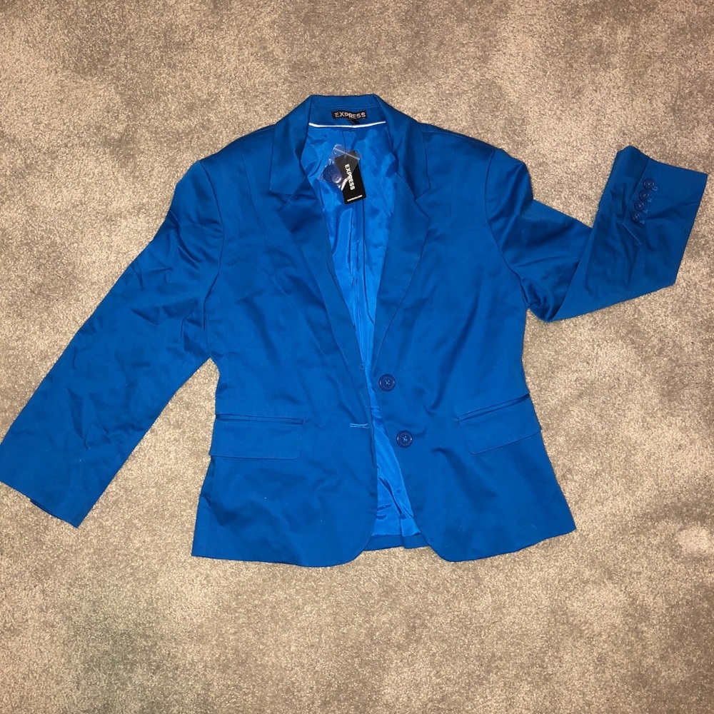 Blue blazer
